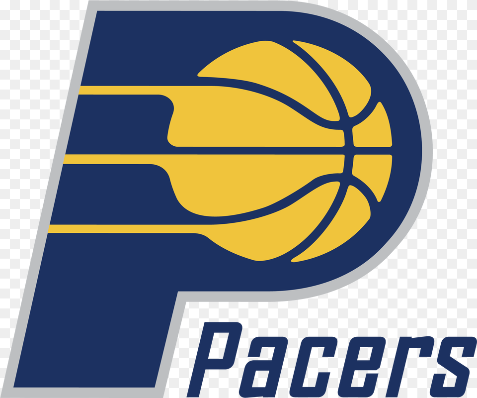 Since 1990 The Club Logo Indiana Pacers Has Been Represented Indiana Pacers Logos Free Png Download