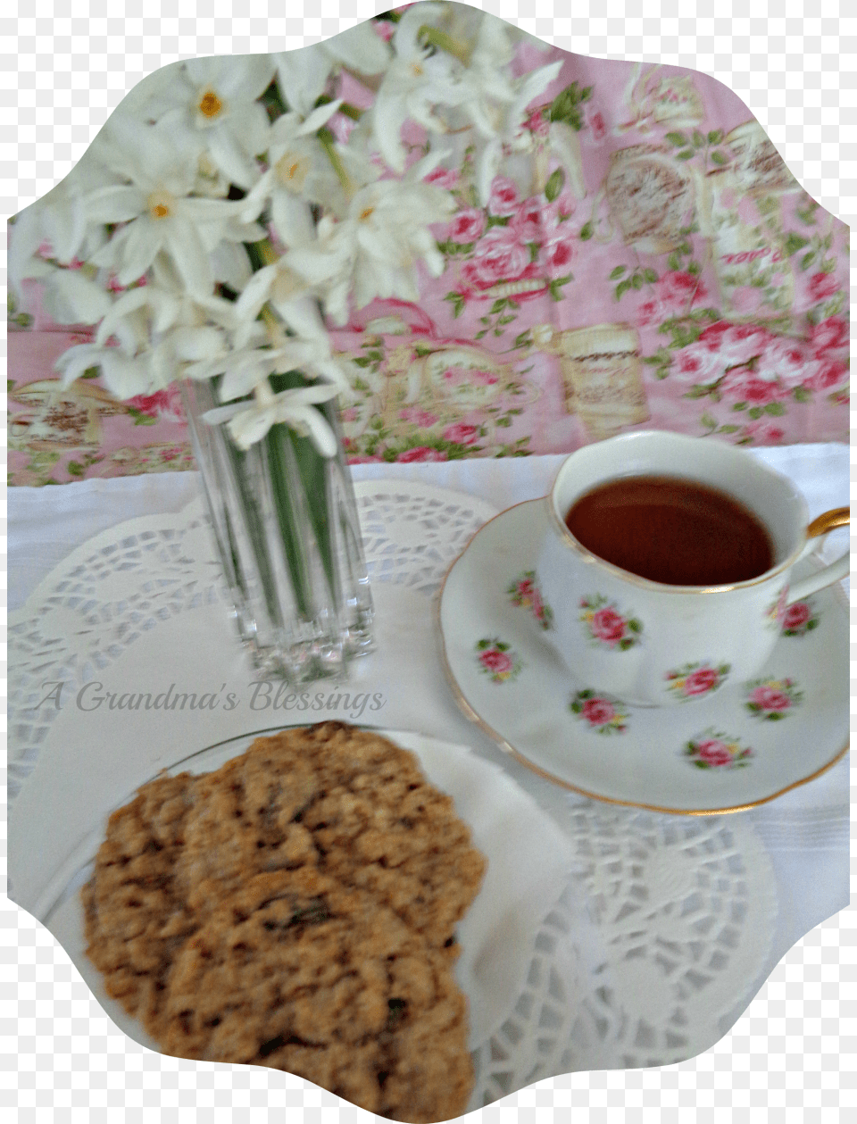 Since It Is Quothot Tea Monthquot I39ll Use It As Another Biscotti, Cup, Saucer, Bread, Food Free Png Download