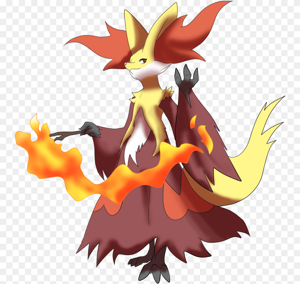 Since My Fav Animal Are Foxes I Loved Ninetails Braixen Mega Evolution, Person, Face, Head, Dragon Free Transparent Png