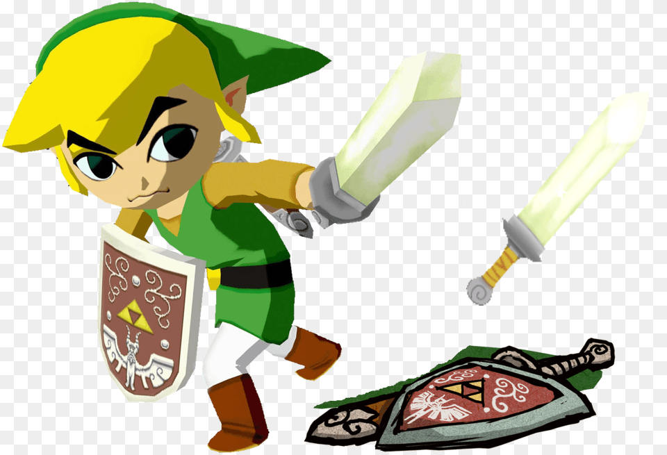 Since The Olden Days This Sword Has Been Wind Waker Link Sword, Baby, Person, People, Face Free Png Download