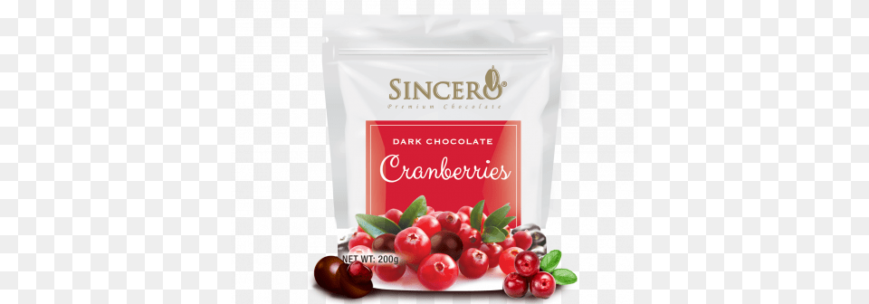 Sincero Cranberries Dark Chocolates Sincero Chocolate, Food, Fruit, Plant, Produce Free Transparent Png