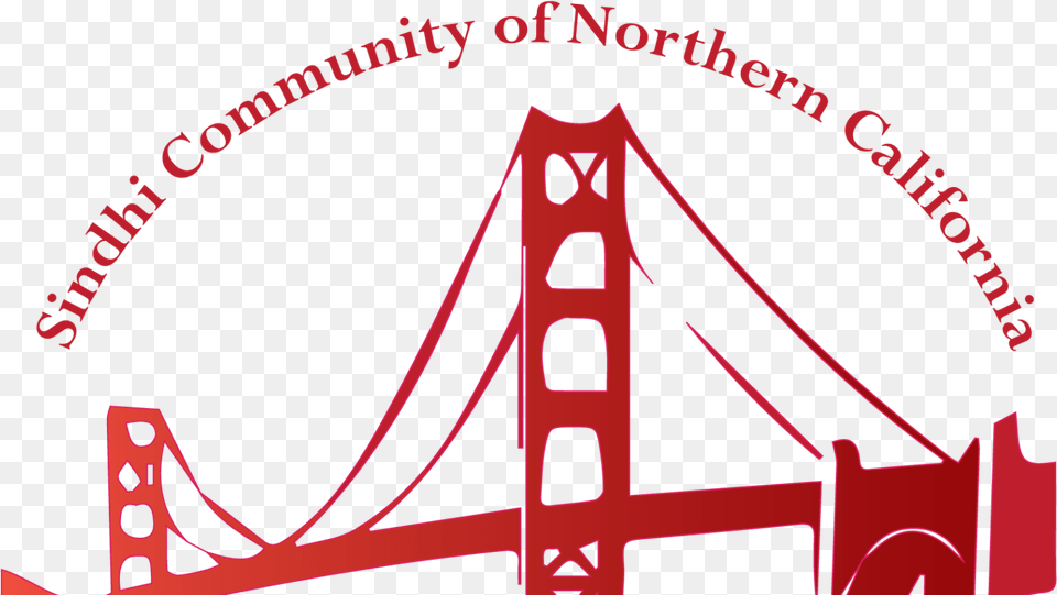 Sindhi Community Of Northern California Diwali San Francisco Rectangle Sticker, Arch, Architecture, Bridge, Suspension Bridge Free Png