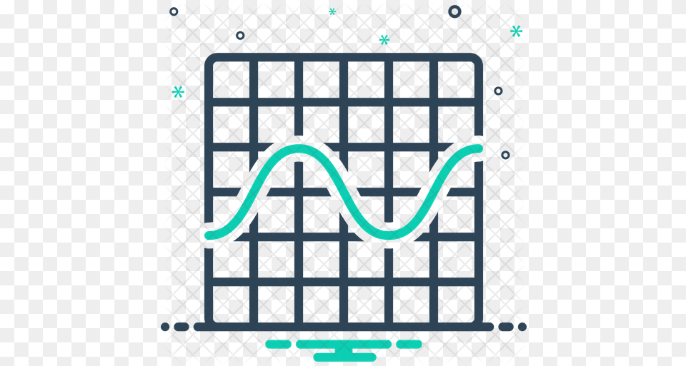 Sine Wave Graphic Icon Increasing Stocks Graphic, Gate Free Png
