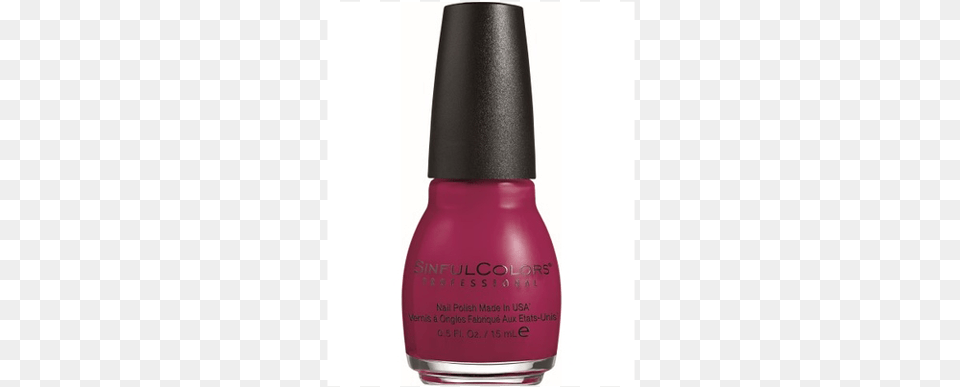 Sinful Colors Nail Enamel Ruby Ruby, Cosmetics, Bottle, Shaker, Nail Polish Png