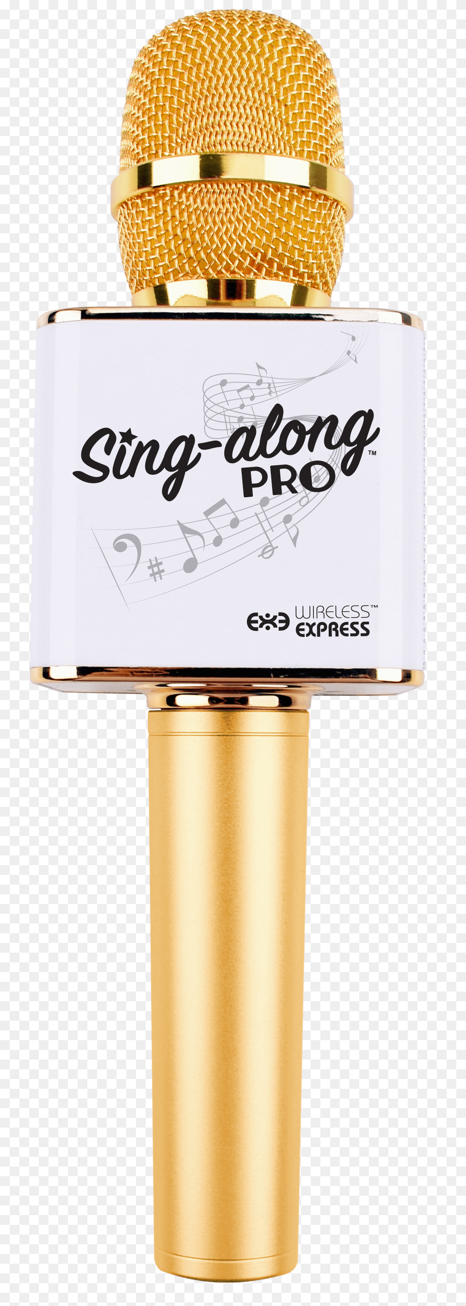 Sing Along Pro Bluetooth Karaoke Microphone And Bluetooth Stereo, Bottle, Electrical Device, Cosmetics Free Png Download