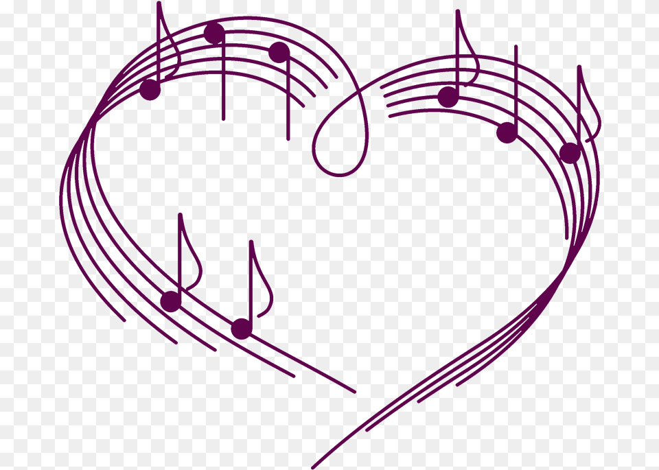 Sing And Make Music In Your Heart Transparent Cartoons Embroidery Designs Music Notes Png Image