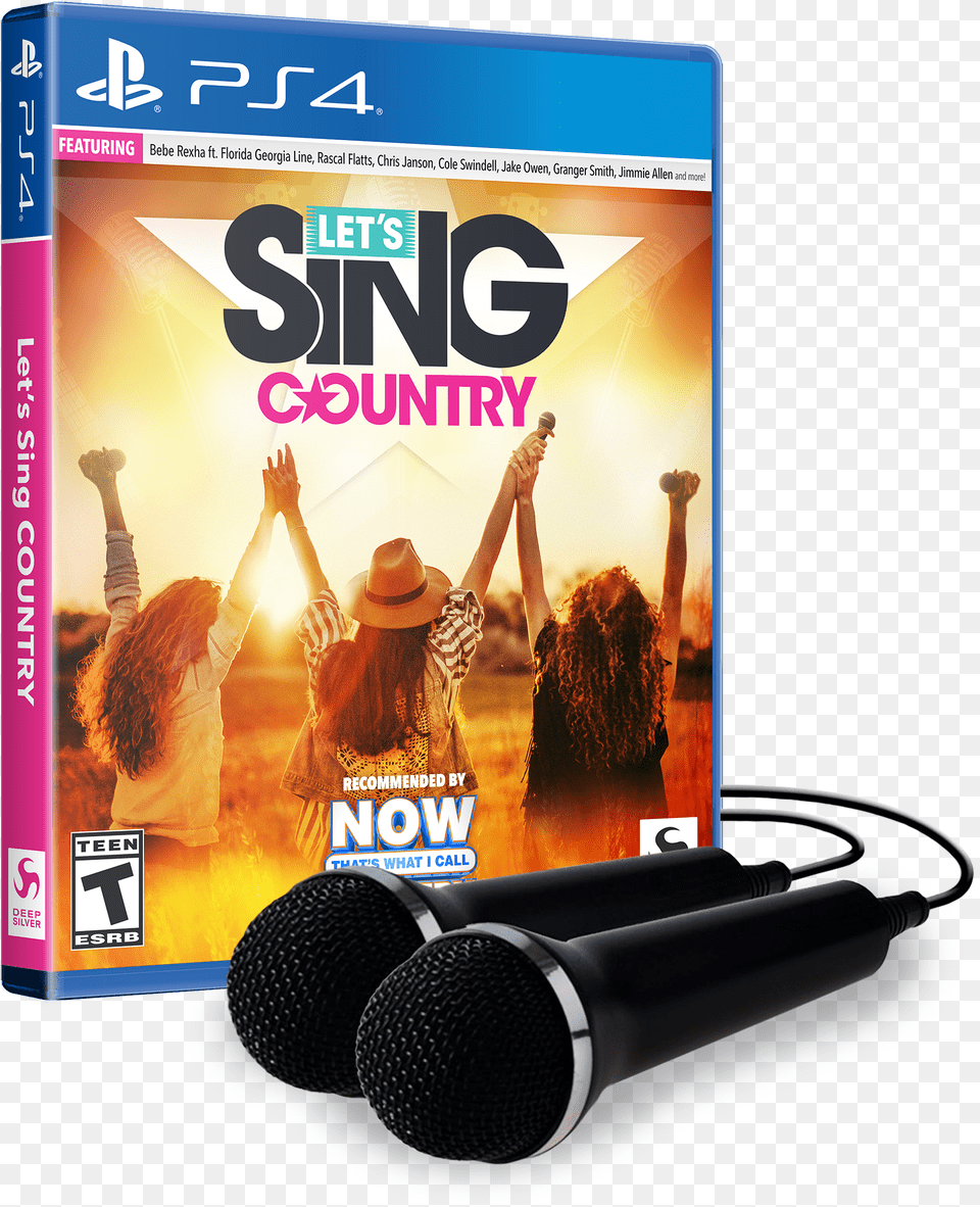 Sing Country, Electrical Device, Microphone, Person, Female Png Image