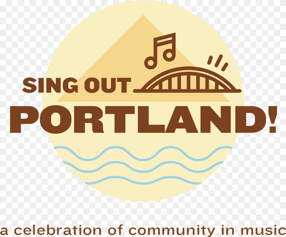 Sing Out Portland A Celebration Of Community In Music Inter Rao, Logo, Badge, Symbol, Architecture Png Image