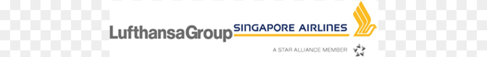 Singapore Airlines And Lufthansa Group Singapore Airlines, Logo, Text Free Transparent Png