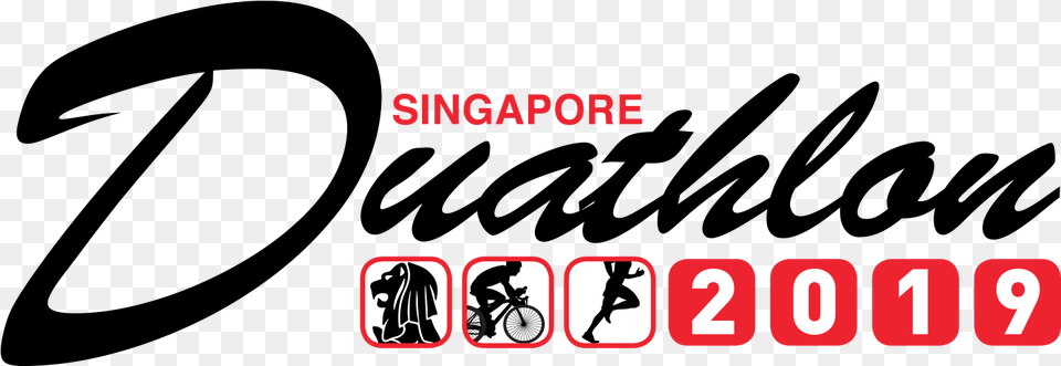 Singapore Duathlon 2019 40 Years, Person, Machine, Wheel, Text Png