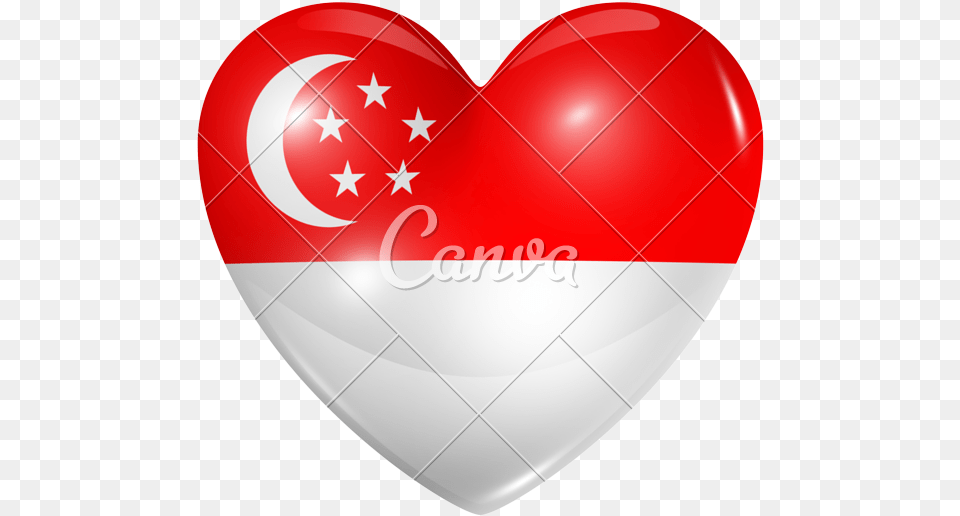 Singapore Flag Clipart Valentines Day Flag, First Aid, Heart, Guitar, Musical Instrument Free Png Download