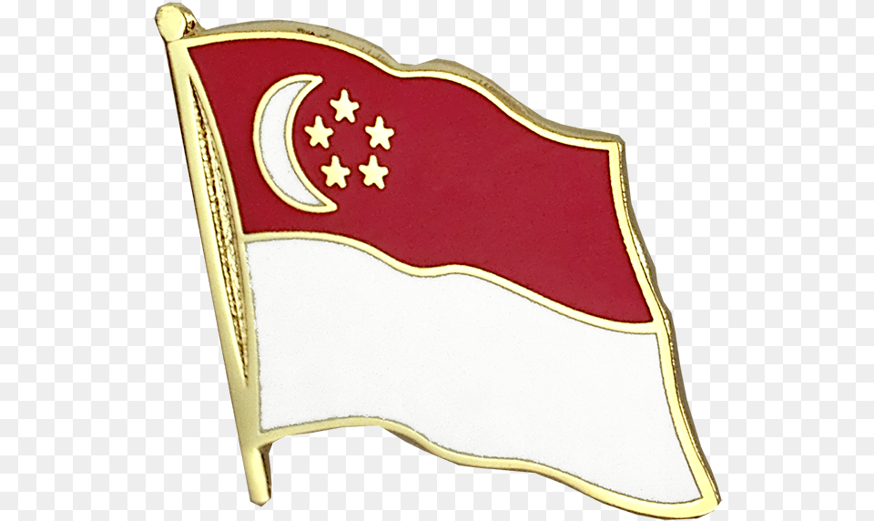 Singapore Flag Lapel Pin Flag, Accessories, Bag, Handbag Free Transparent Png