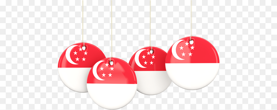 Singapore Flag Transparent Vertical, Food, Fruit, Plant, Produce Png Image