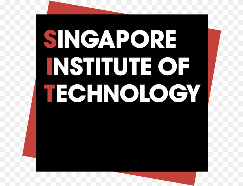 Singapore Institute Of Technology Logo, Advertisement, Poster, Text, Blackboard Png