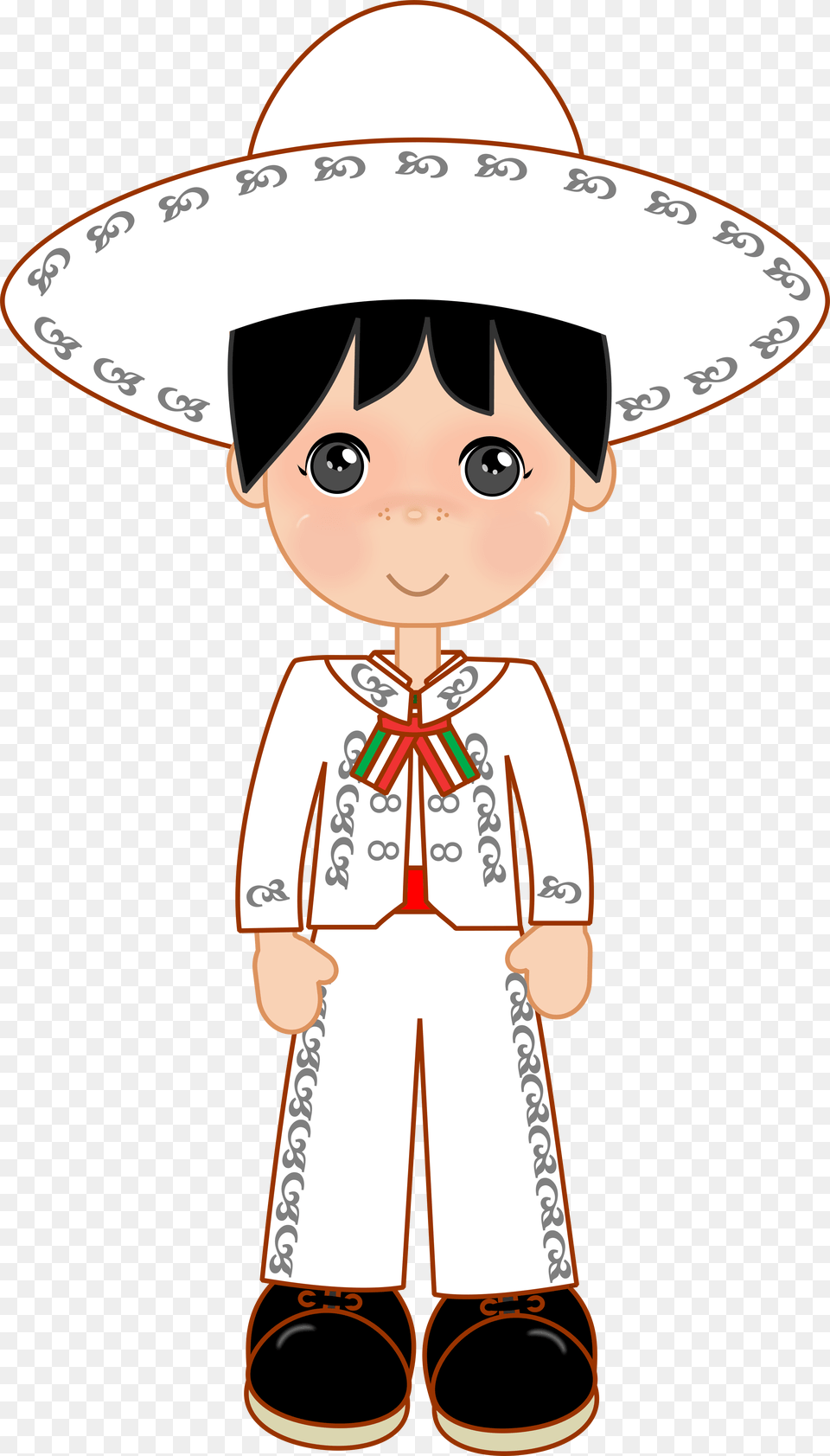 Singer Clipart Mariachi Dibujo De Un Charrito, Clothing, Hat, Face, Head Free Png