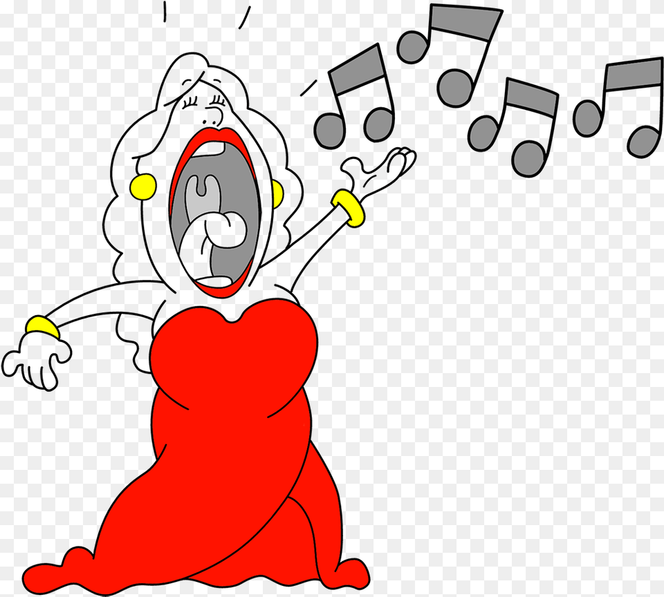 Singer Clipart Vocal Solo Soprano Singer Cartoon, Baby, Person Free Transparent Png