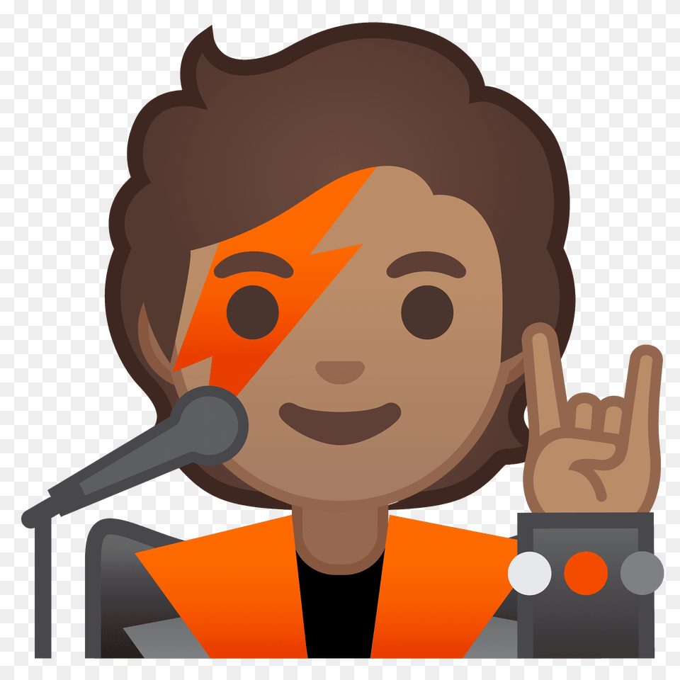 Singer Emoji Clipart, Electrical Device, Microphone, Person, People Free Transparent Png