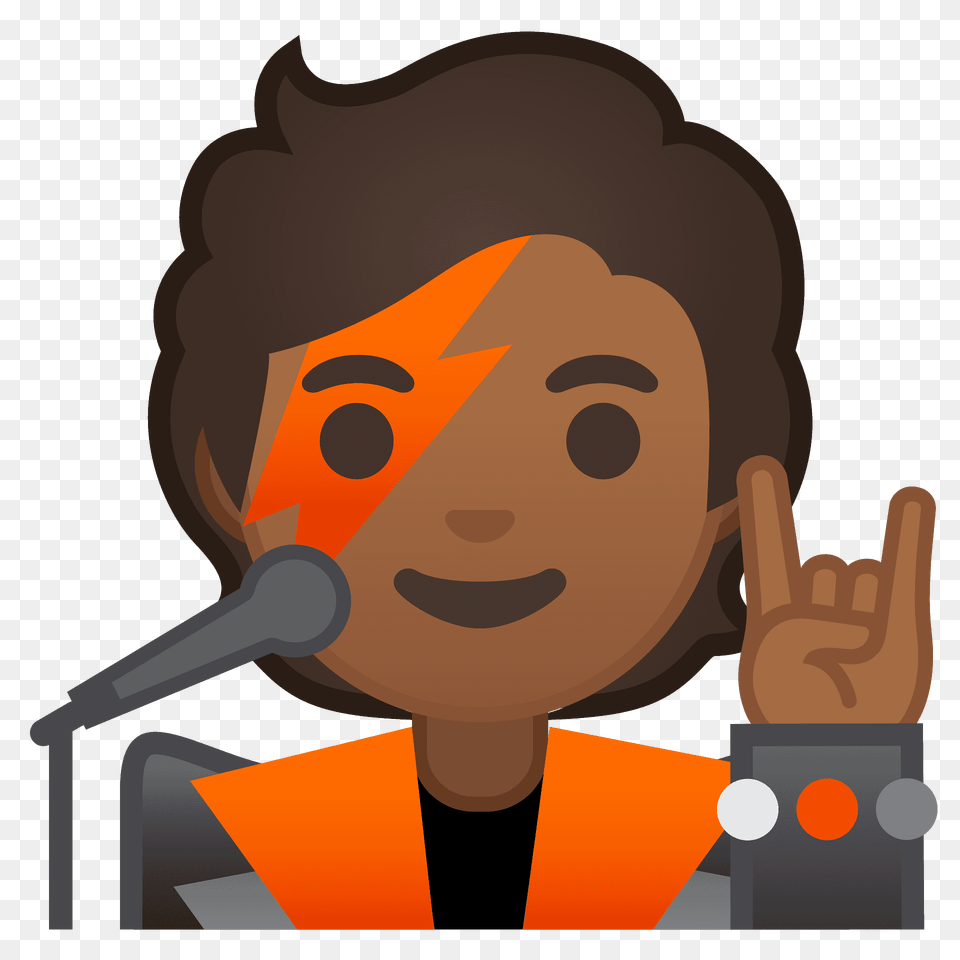 Singer Emoji Clipart, Electrical Device, Microphone, Person, People Free Png Download