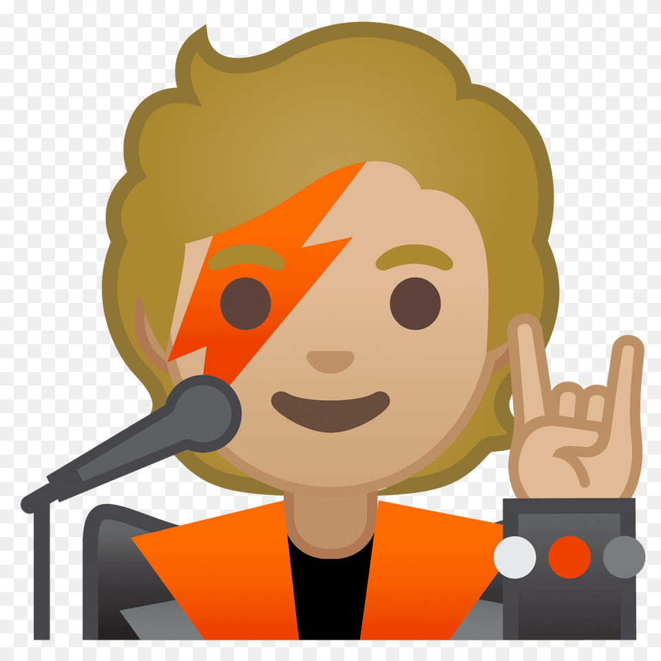 Singer Emoji Clipart, People, Microphone, Electrical Device, Person Png