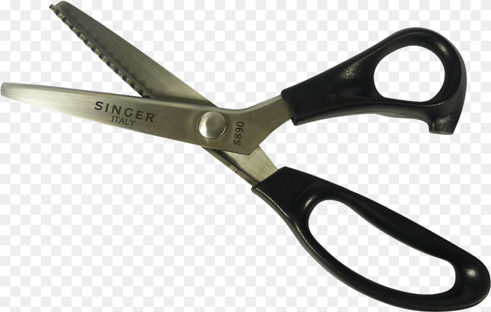 Singer Pinking Shears Singer Pinking Shears, Scissors, Blade, Weapon Png