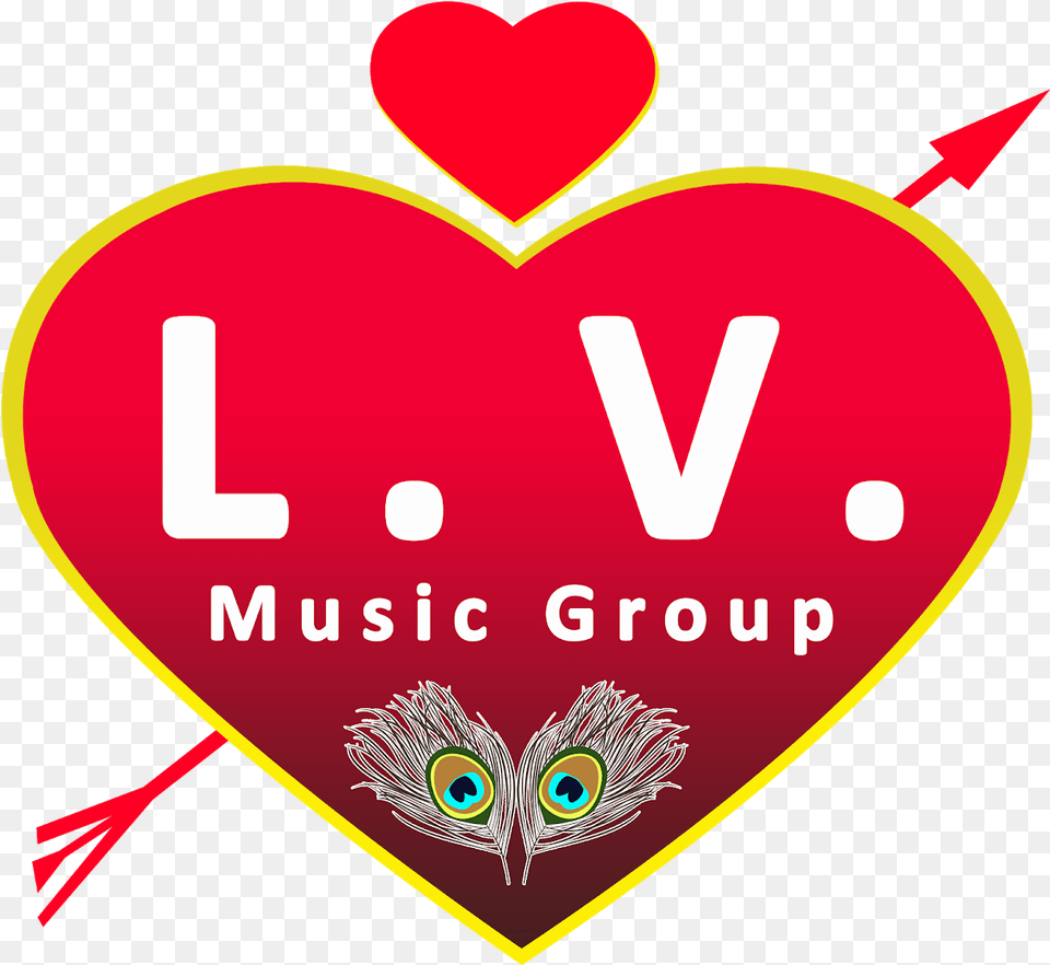 Singer Vishnu Yadav Lv Music Group Logo Jpg And Heart Png Image