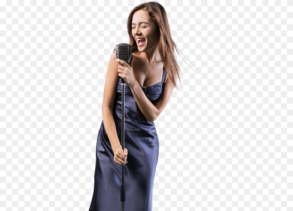 Singing, Adult, Person, Microphone, Head Free Transparent Png