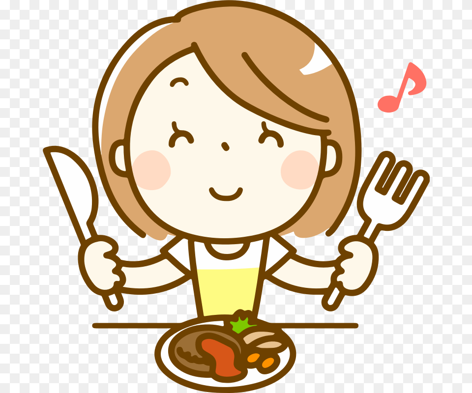 Singing Clip Art Head Singing Clipart, Cutlery, Fork, Food, Cream Free Png