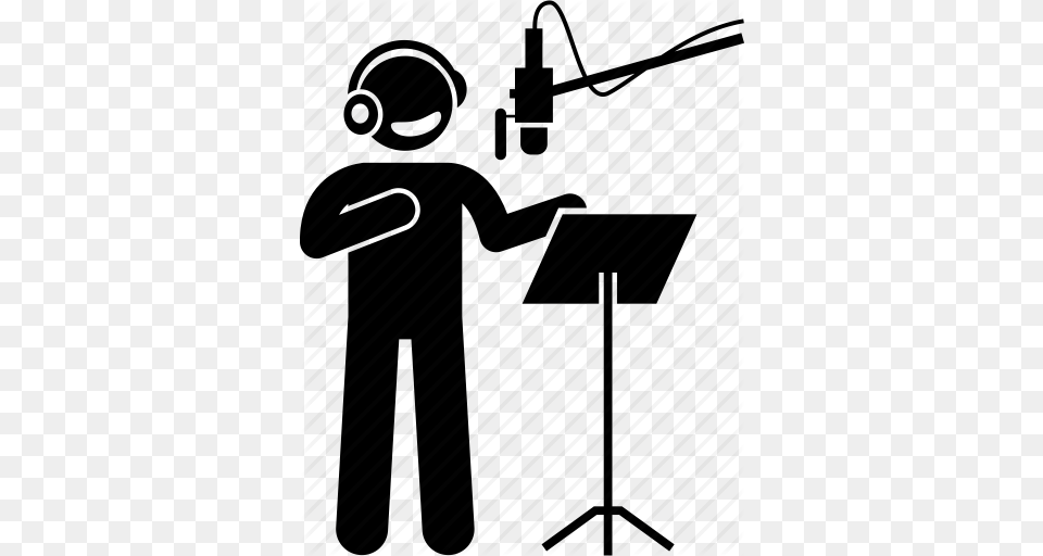 Singing Clipart Recording Studio Mic, Electrical Device, Microphone, Performer, Person Free Png Download