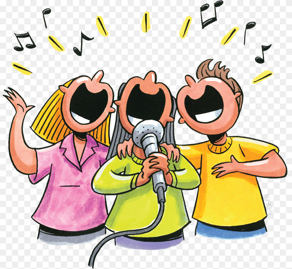 Singing Hd Singers Clipart, Electrical Device, Microphone, Person Png Image