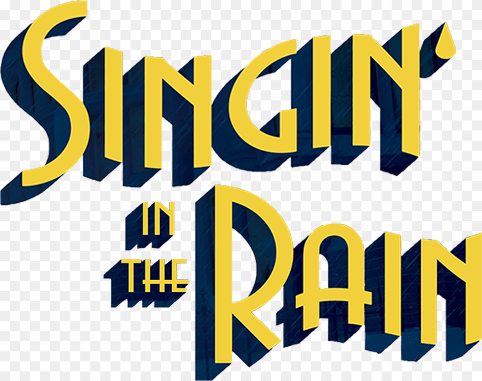 Singing In The Rain Title Transparent Cartoons Free Png Download