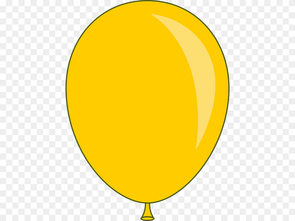 Single Background Balloon Clipart, Disk Png Image