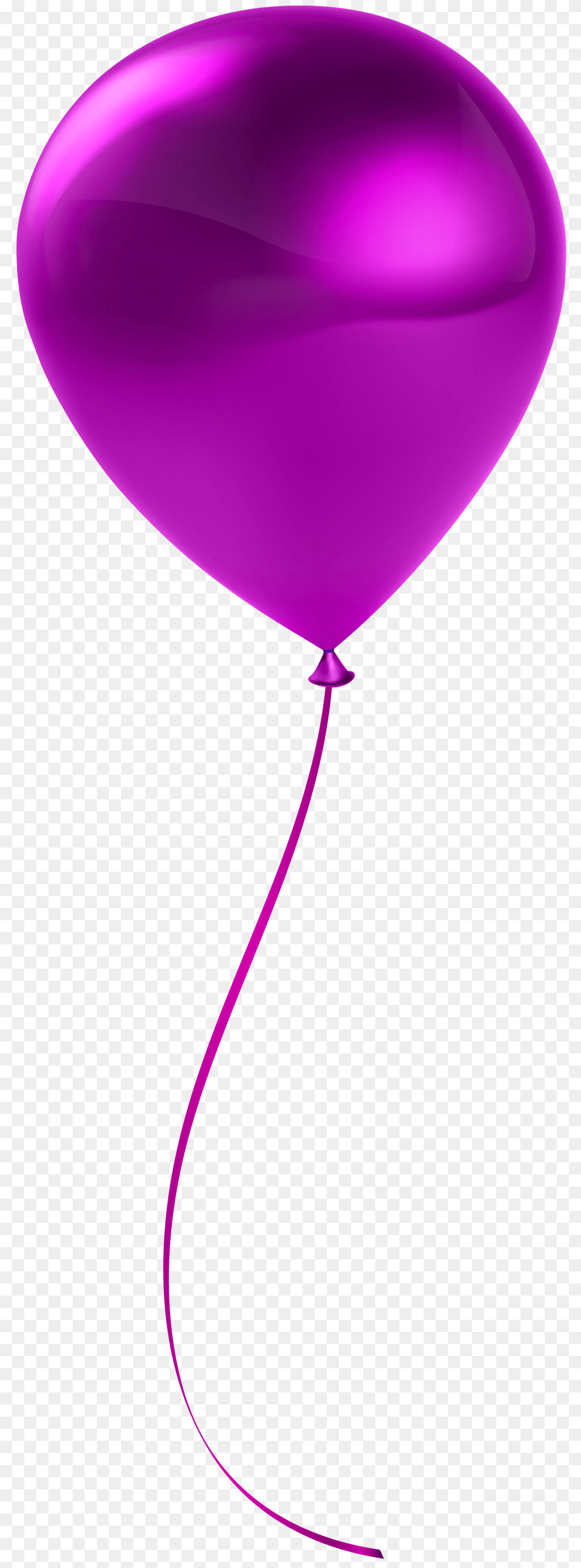 Single Balloon Clip, Purple, Key Free Png
