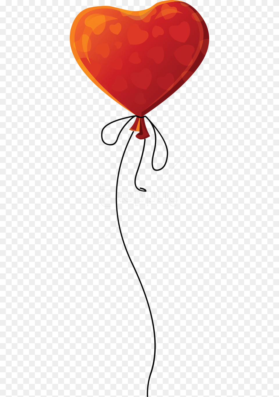 Single Balloon Heart Balloon, Flower, Petal, Plant Png Image