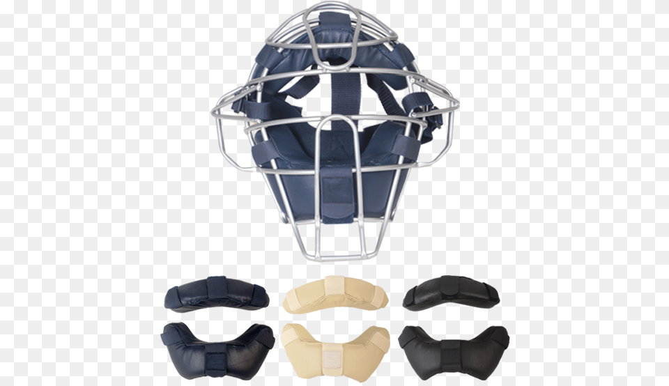 Single Bar Pro Line Mask With Calf Skin Replacement, Helmet, American Football, Football, Person Png Image