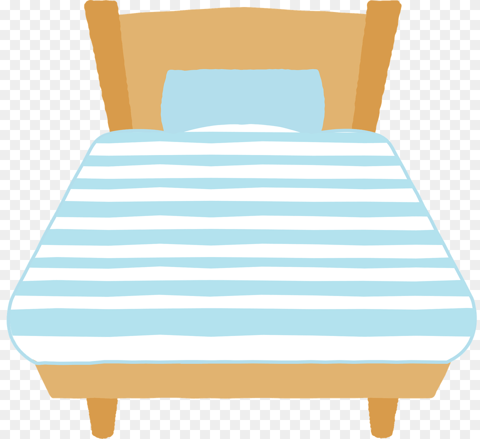 Single Bed Clipart, Furniture, Mattress Free Transparent Png