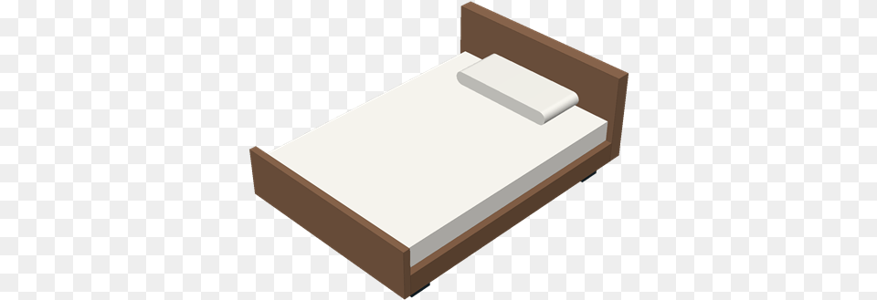 Single Bed Image Roblox Bed, Furniture, Hot Tub, Tub Free Png Download