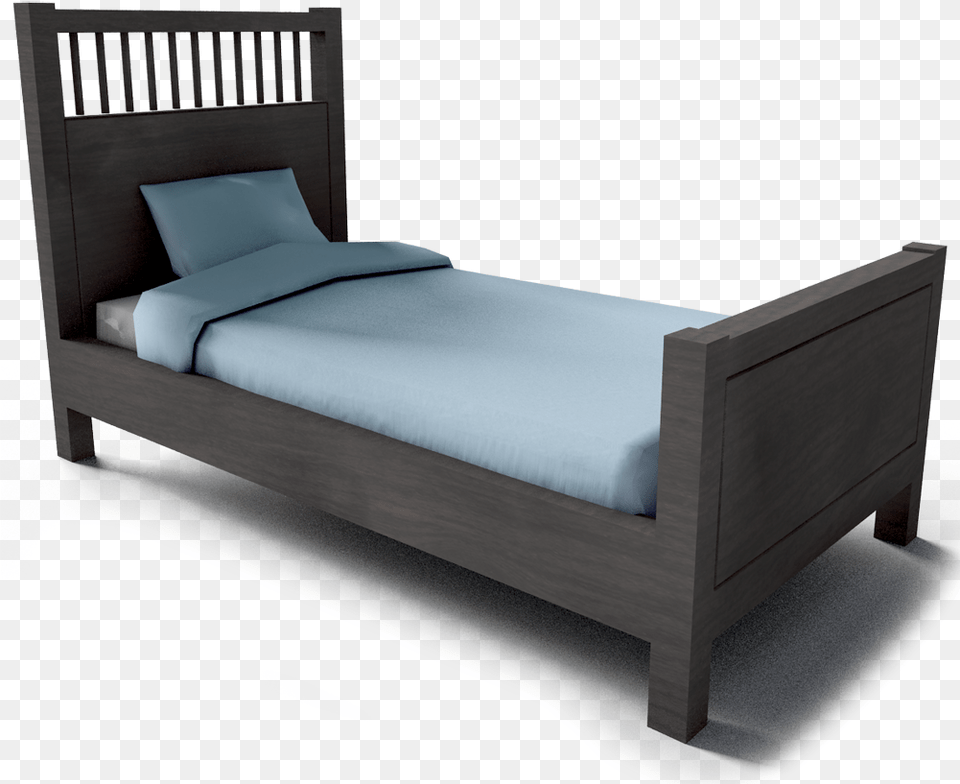 Single Bed Revit Family, Furniture Free Png Download