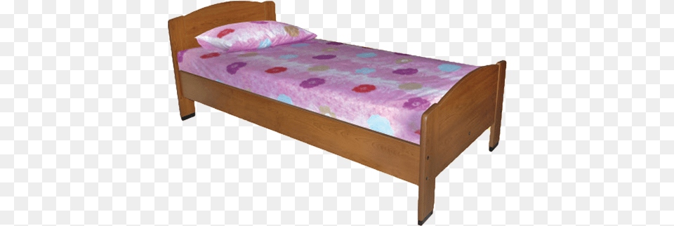 Single Bed With Profile Bed, Crib, Furniture, Infant Bed Png Image