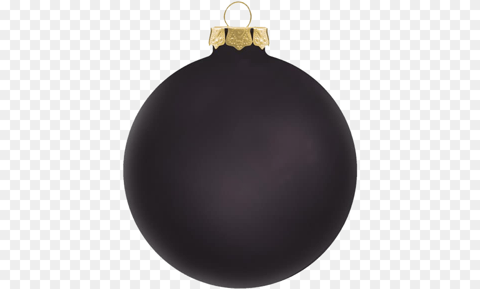 Single Black Christmas Ball Transparent Image Mart Christmas Ornament, Ammunition, Bomb, Weapon, Astronomy Free Png Download