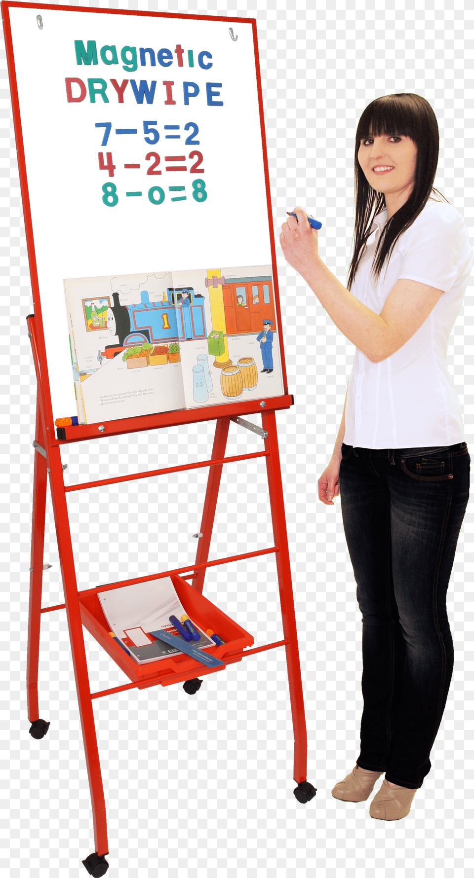 Single Boarded Mobile A Frame Girl Png Image