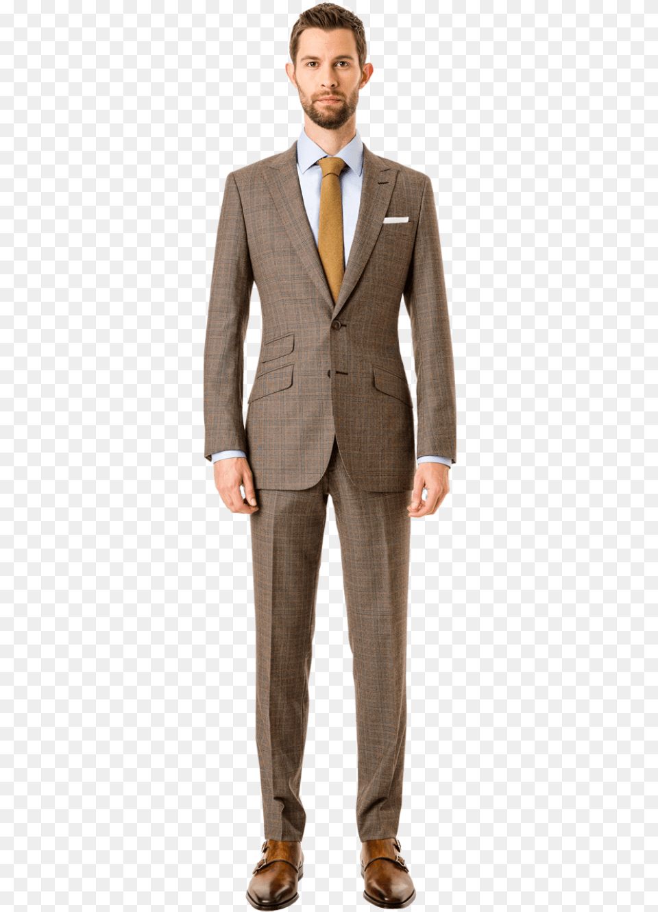 Single Breasted Two Buttons Notch Lapels One Extra Formal Attire Whole Body, Tuxedo, Suit, Clothing, Formal Wear Free Transparent Png