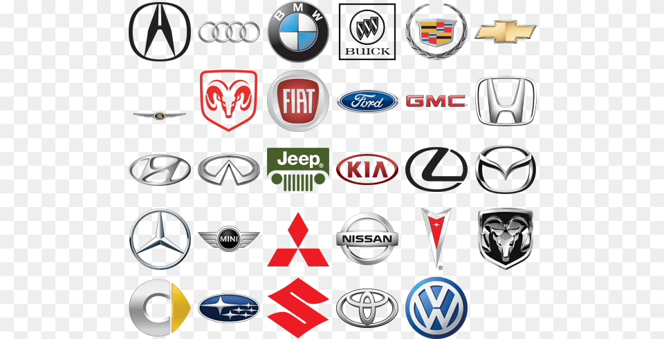 Single Car Logos And Names, Logo, Badge, Symbol, Emblem Free Transparent Png