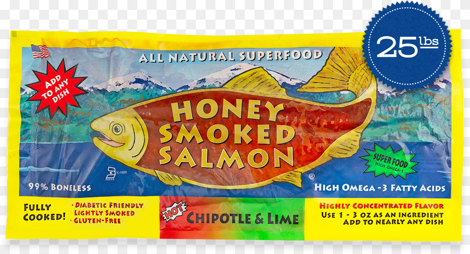 Single Chipotle Amp Lime Smoked Salmon Fillet 25lbs Smoking, Advertisement, Poster, Food, Sweets Free Transparent Png