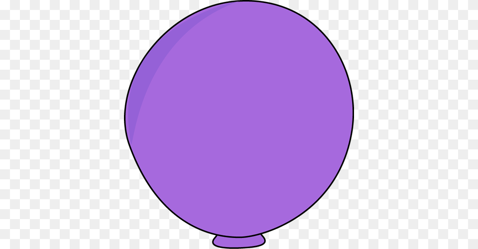 Single Clipart Baloon Balloon Single Clipart, Purple, Sphere Free Png Download