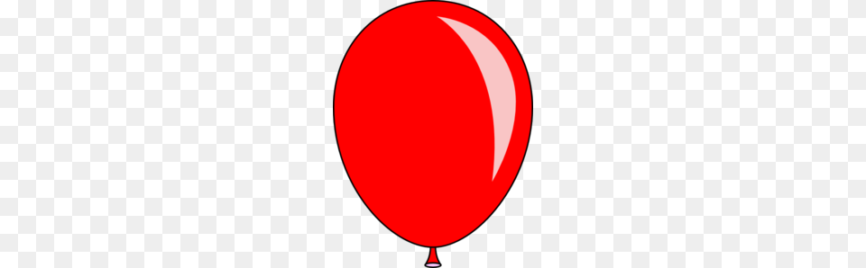 Single Clipart Red Balloon, Astronomy, Moon, Nature, Night Free Png Download