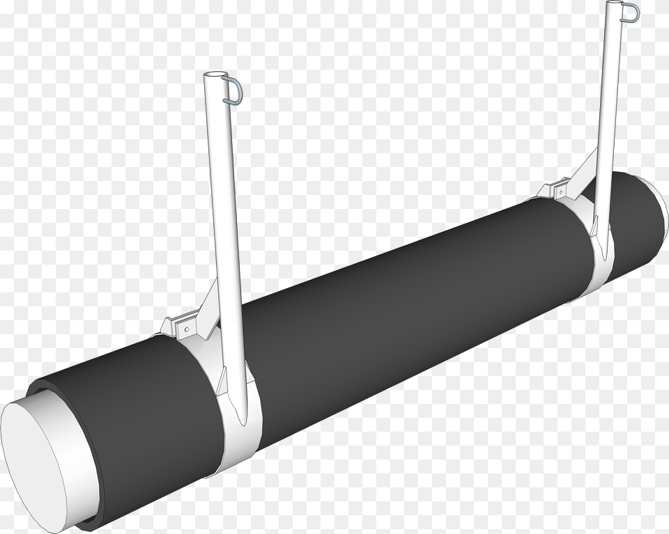 Single Collar Cage Cylinder, Lighting, Weapon, Torpedo Png Image