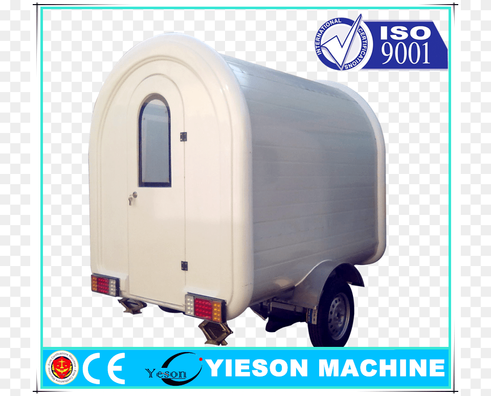 Single Door Food Cart Trailer China Made Takoyaki Iso, Moving Van, Transportation, Van, Vehicle Free Png