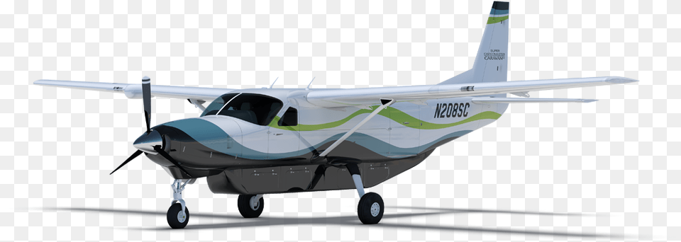 Single Engine Plane Cessna Super Cargomaster Ex, Aircraft, Airplane, Transportation, Vehicle Png