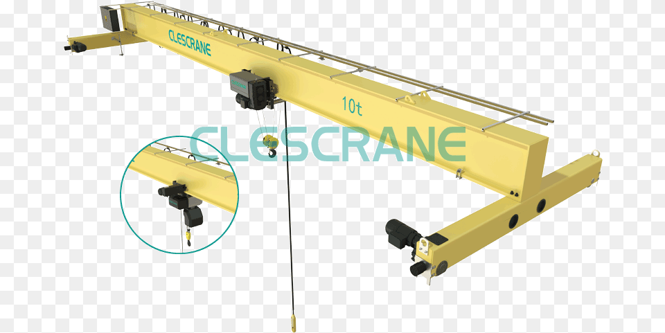 Single Girder Overhead Crane, Construction, Construction Crane, Bulldozer, Machine Free Png
