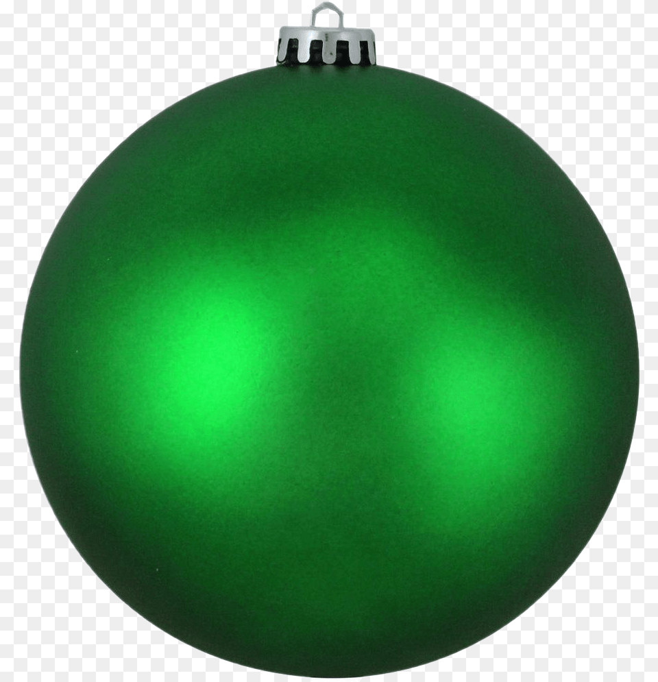 Single Green Christmas Ball Green Christmas Ornament, Accessories, Sphere, Gemstone, Jewelry Free Transparent Png